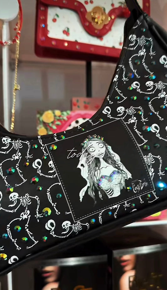 *Pre-order* Halloween Bedazzled Purse