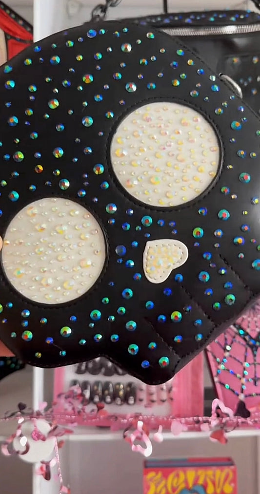 *Pre-order* Halloween Bedazzled Purse