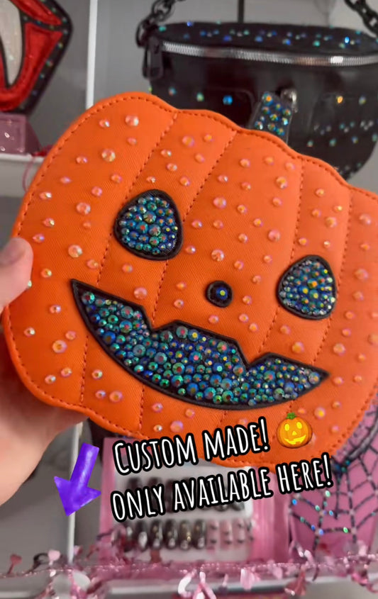 *Pre-order* Halloween Bedazzled Purse