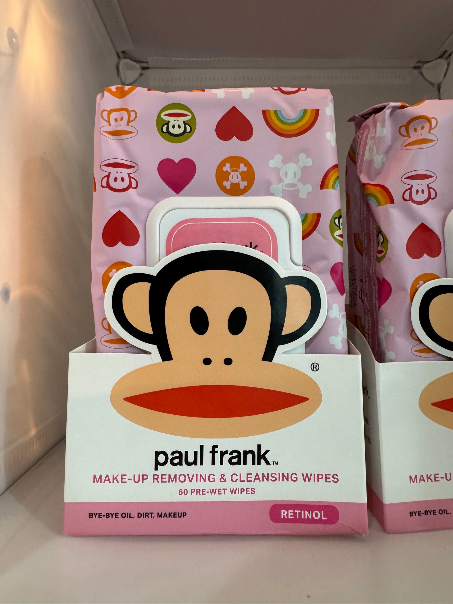 Paul Frank Makeup Remover Wipes with Retinol