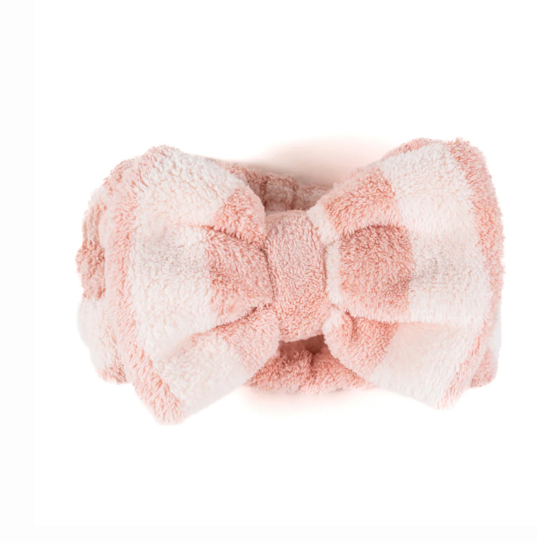 STRIPED BOW HEADBAND