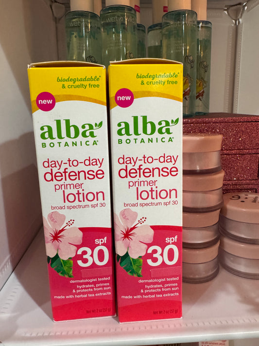 Alba Botanica day-to-day defense primer lotion broad spectrum spf 30