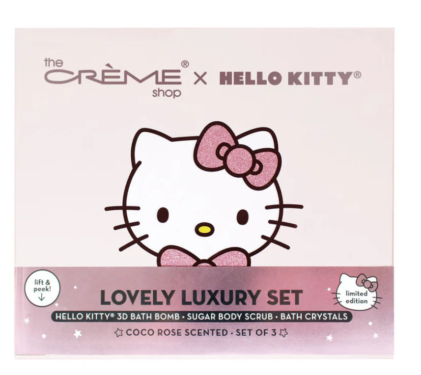 The Crème Shop x Hello Kitty – Lovely Luxury Spa Set | Coco Rose