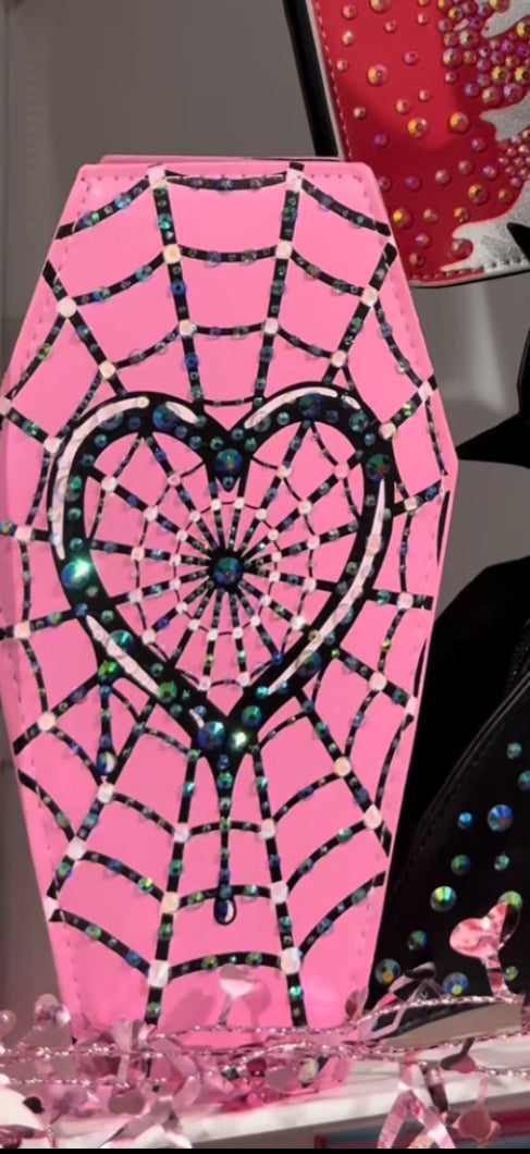 *Pre-order* Halloween Bedazzled Purse