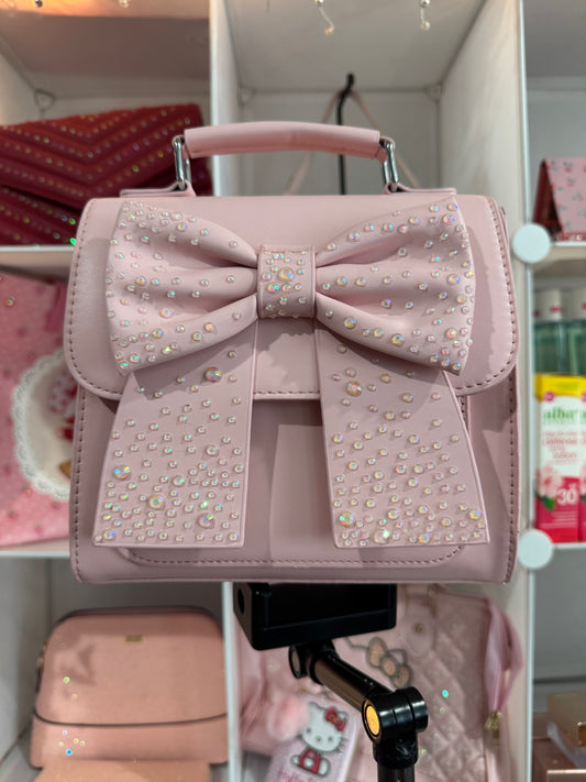*Pre-order* Pink Bow Backpack and Crossbody